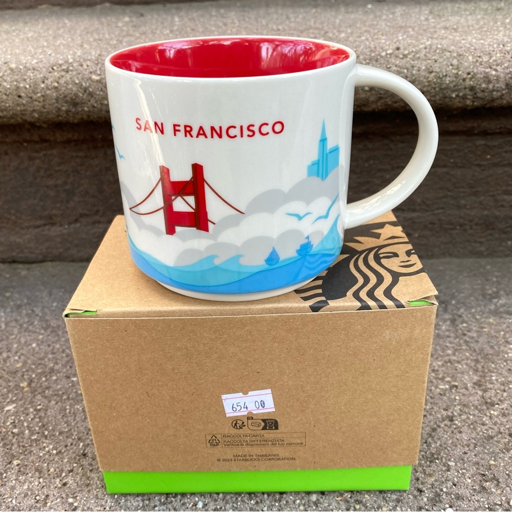 Starbucks 2015 You are here San Francisco 14oz Coffee Mug